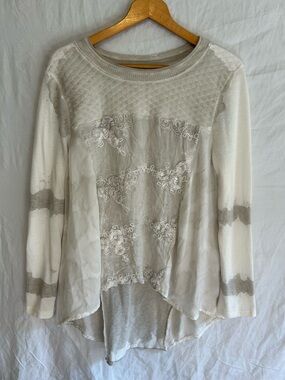 Ethereal Mixed Media Fairygrunge Top | Vintage Concepts